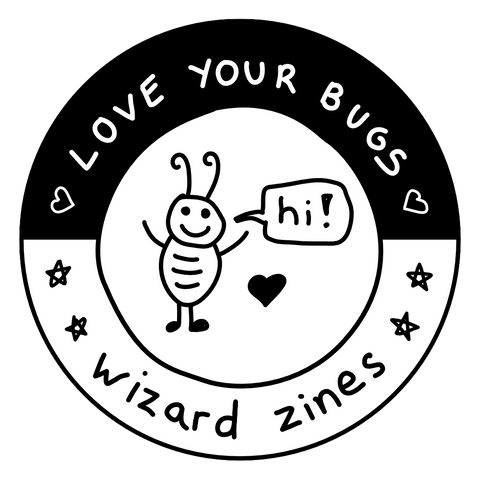 Love Your Bugs sticker